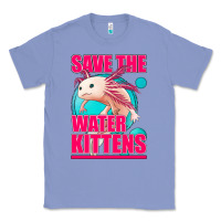 Colony Blue save the water kittens axolotl Classic Tee - Jasminsmagicworld