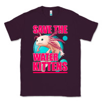 Plum save the water kittens axolotl Classic Tee - Jasminsmagicworld