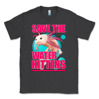 Smoke save the water kittens axolotl Classic Tee - Jasminsmagicworld