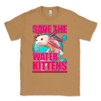 Toasted Coconut save the water kittens axolotl Classic Tee - Jasminsmagicworld
