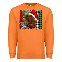 Carrot Merry Christmas Cow Premium Sweatshirt - Bettercallsaul