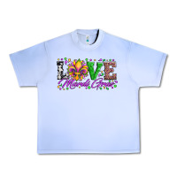 Grape Ice love mardi gras fleur de lis sunflower leopard and beads Urban Heavy Tee - Artiststas