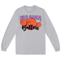 Moon Dust busy raising ballers Long Sleeve Tee - MaliasSmallBusiness