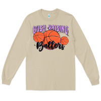 Mushroom busy raising ballers Long Sleeve Tee - MaliasSmallBusiness