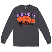 Smoke busy raising ballers Long Sleeve Tee - MaliasSmallBusiness