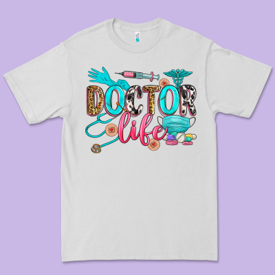 Doctor Life Premium Tee Designed By Zillion Design Studio