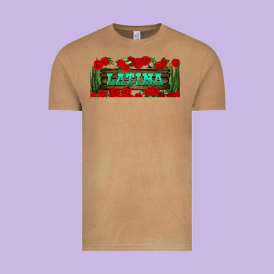 Latina Libbey Glass Vintage Tee Designed By Bundleandbundleshop
