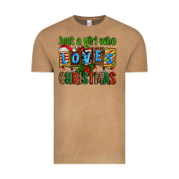 Vintage Camel just a girl who loves christmas Vintage Tee - AdoDesignShop
