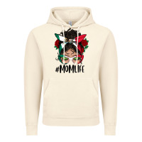Vintage Artic mexican mom life messy bun mama Vintage Hoodie - BundleAndBundleShop