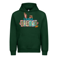 Forest Green Happy Easter Easter Day Urban Hoodie - CowGirlArtShop