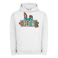 Pigment Lunar Rock Happy Easter Easter Day Urban Hoodie - CowGirlArtShop