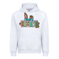 White Happy Easter Easter Day Urban Hoodie - CowGirlArtShop