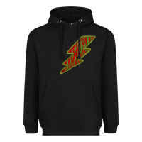 Black Cactus Pattern Lightning Heavyweight Hoodie - Bettercallsaul