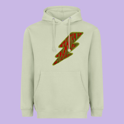 Cactus Pattern Lightning Heavyweight Hoodie Designed By Bettercallsaul