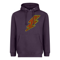 Plum Cactus Pattern Lightning Heavyweight Hoodie - Bettercallsaul