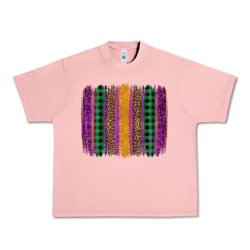 Mardi Gras Western Brush Stroke Urban Heavy Tee by Artiststas | Teevron
