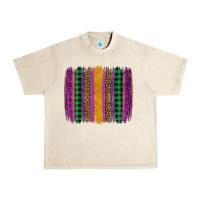 Sandshell mardi gras western brush stroke Urban Heavy Tee - Artiststas