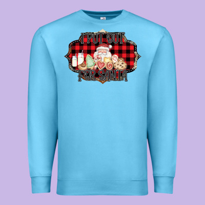 I Put Out For Santa Premium Sweatshirt Designed By Bettercallsaul