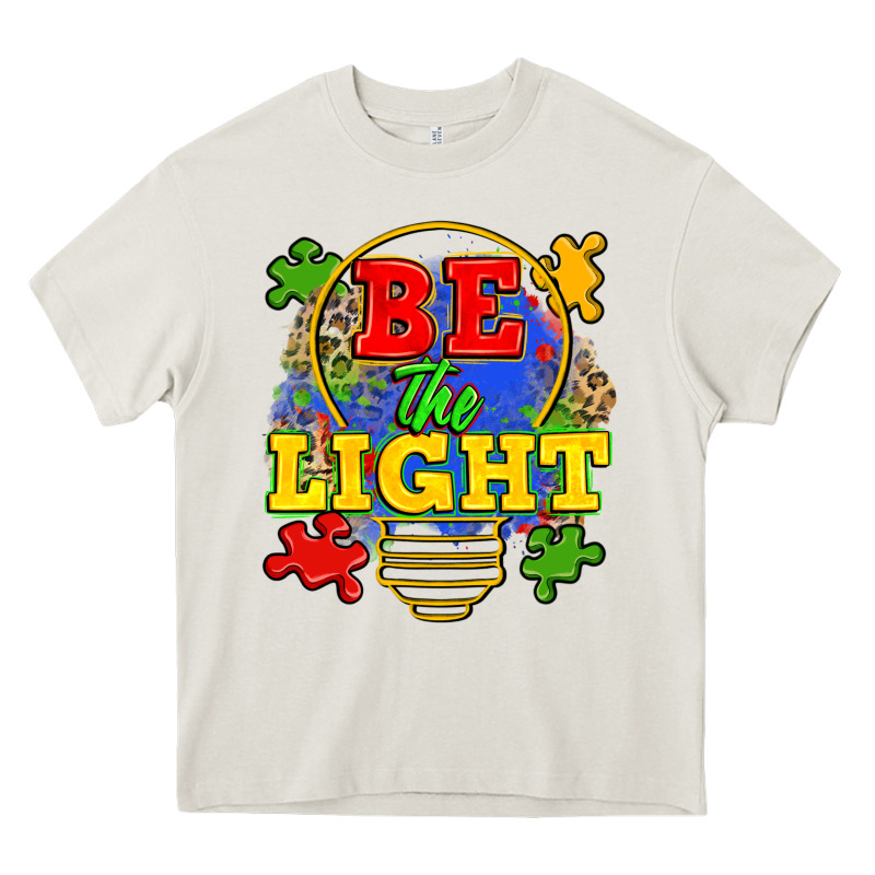 Be The Light Heavy Core Tee by Zillion Design Studio | Teevron