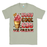 Matcha stay cool eat ice cream Classic Tee - AdoDesignShop