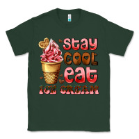 Sports Green stay cool eat ice cream Classic Tee - AdoDesignShop