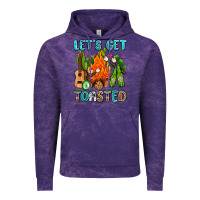 Cloud Purple let's get toasted with camp fire Vintage Hoodie - AdoDesignShop