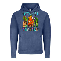 Vintage Denim let's get toasted with camp fire Vintage Hoodie - AdoDesignShop