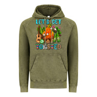 Vintage Olive let's get toasted with camp fire Vintage Hoodie - AdoDesignShop