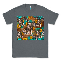 Charcoal Heather Western Pigs Classic Tee - LillyAllenDesigns