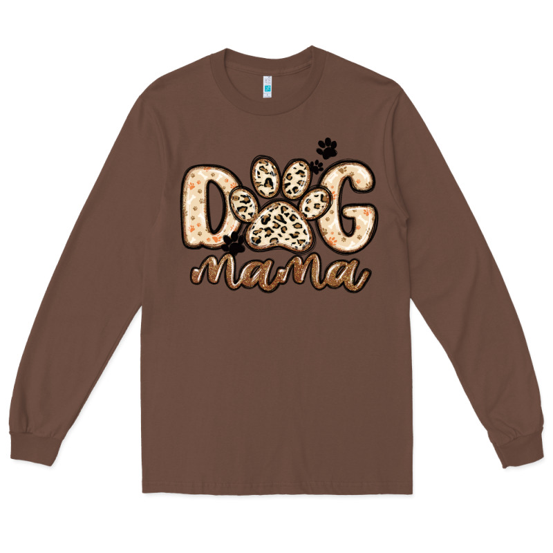Dog Mama Long Sleeve Tee by MaliasSmallBusiness | Teevron