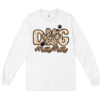 White dog mama Long Sleeve Tee - MaliasSmallBusiness