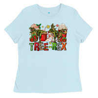 Baby Blue tree rex coffee cups Ladies Tee - Zillion Design Studio