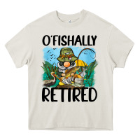 Cream o' fishally retired Heavy Core Tee - BarkalooDesign