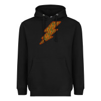 Black Western Cactus Lightning Orange Background Heavyweight Hoodie - Bettercallsaul