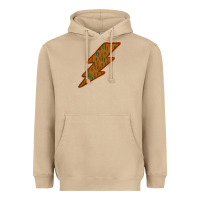 Mushroom Western Cactus Lightning Orange Background Heavyweight Hoodie - Bettercallsaul