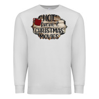 Dove Grey hot cocoa and christmas movies Premium Sweatshirt - Bettercallsaul