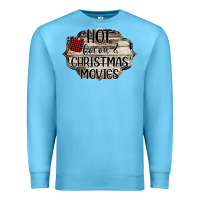 Ocean Blue hot cocoa and christmas movies Premium Sweatshirt - Bettercallsaul