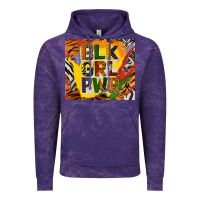 Cloud Purple black girl power tumbler Vintage Hoodie - BundleAndBundleShop