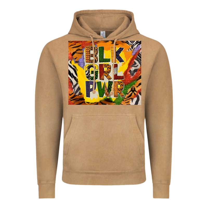 Black Girl Power Tumbler Vintage Hoodie by BundleAndBundleShop | Teevron