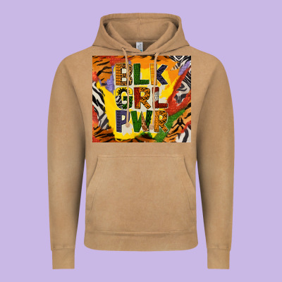 Black Girl Power Tumbler Vintage Hoodie Designed By Bundleandbundleshop