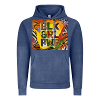 Vintage Denim black girl power tumbler Vintage Hoodie - BundleAndBundleShop