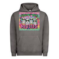 Pigment Tornado Easter Day Chilling with my peeps Urban Hoodie - CowGirlArtShop