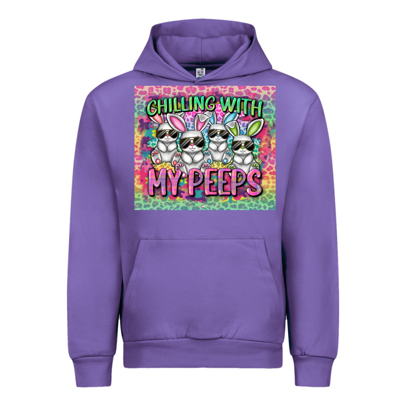 Easter Day Chilling With My Peeps Urban Hoodie by CowGirlArtShop | Teevron