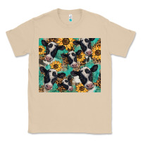 Mushroom western leopard sunflower black and white  cow Classic Tee - BarkalooDesign