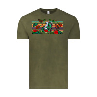 Vintage Olive flamenco dancer libbey glass Vintage Tee - BundleAndBundleShop