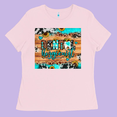 Dental Hygienist Ladies Tee Designed By Jahusdesignshop