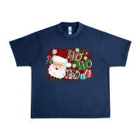 Navy ho ho ho santa Urban Heavy Tee - AdoDesignShop