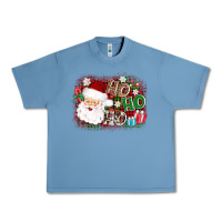 Pebble Blue ho ho ho santa Urban Heavy Tee - AdoDesignShop