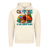 Vintage Artic camping is my happy  place Vintage Hoodie - AdoDesignShop