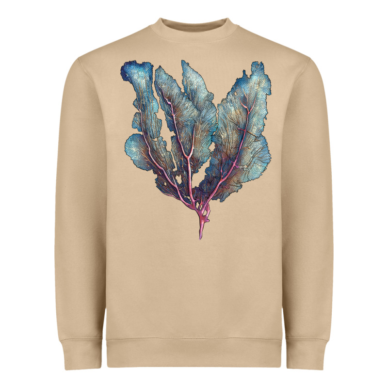 Venus Fan Sea Coral Heavyweight Sweatshirt by LillyAllenDesigns | Teevron